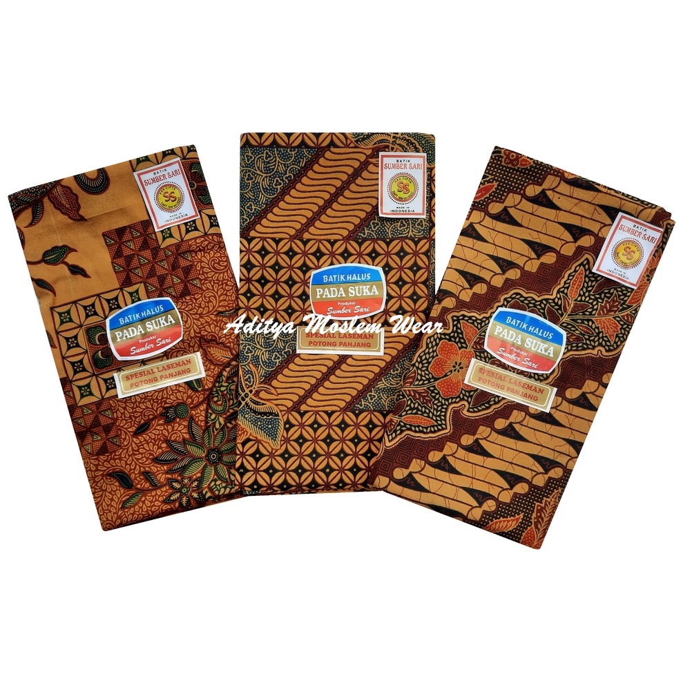 PAKET USAHA ISI 4 PCS KAIN BATIK CAP PADASUKA SAMPING KEBAT KAIN PANJANG BATIK MURAH