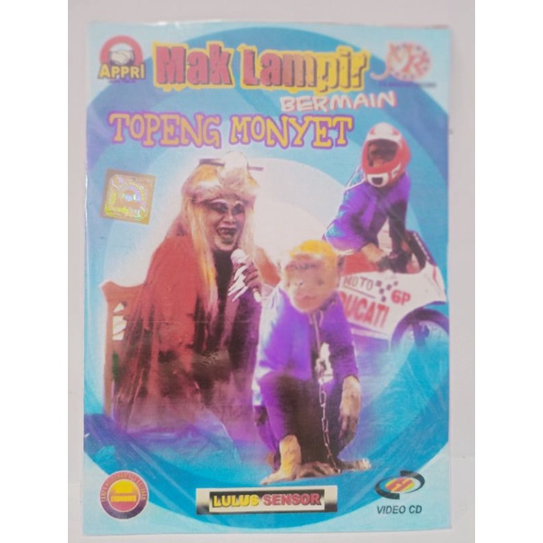 VCD original kesenian Mak lampir bersama  topeng monyet