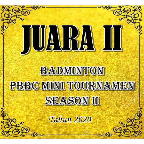

STIKER/TULISAN LOGO PIALA/TROPHY MURAH