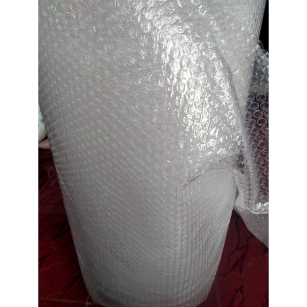 

Buble wrap packing tambahan biar aman