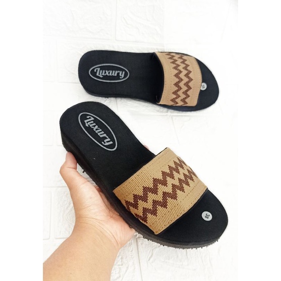 Sandal Wanita Sandal Slip On Strap 1 Size 36-40 Sandal Sandal Turki Wanita Sandal Selop Wanita