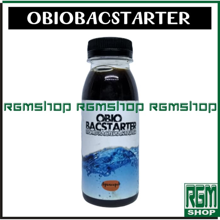 obio bacstarter bakteri starter cair aquarium aquascape