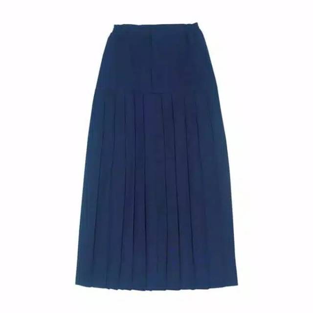 ROK SEKOLAH SERAGAM SMP BIRU REMPEL-1