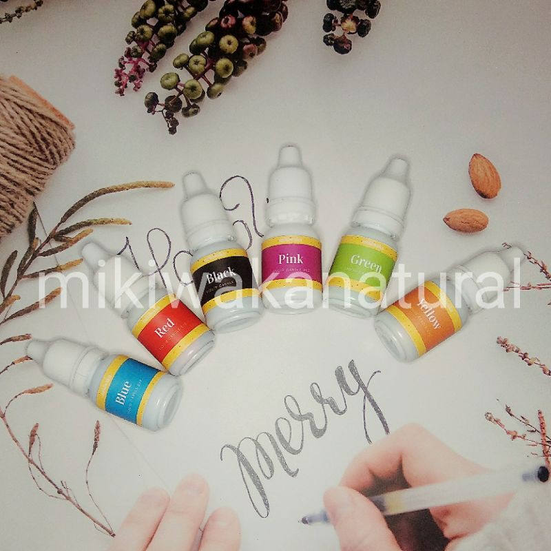 PEWARNA-LILIN-CAIR/LIQUID/DYE/CANDLE/10ML/PIGMENT | Shopee Indonesia