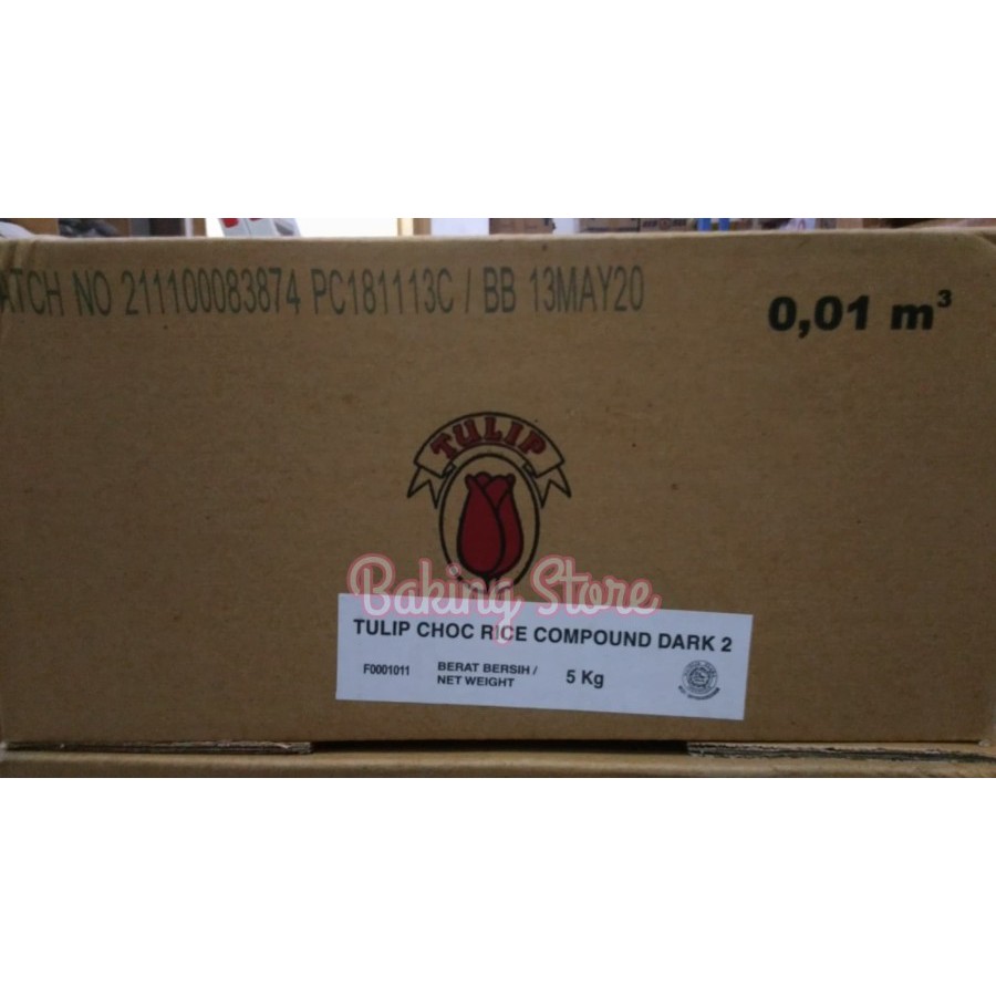 

Mesis Mesis Butiran Cokelat Tulip 5kg - Gosend Only!!!
