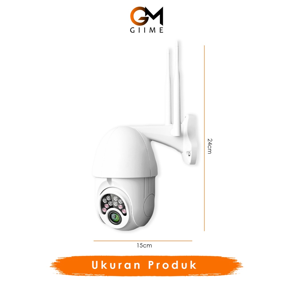 Giime.Id - Astro Cctv Camera Outdoor Waterproof Camera 3Mp Infrared Onvif Connect Nvr Dvr-1