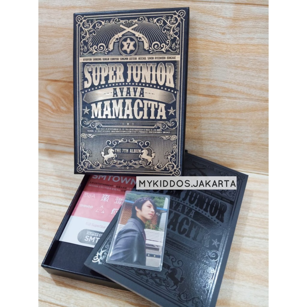 [READY STOCK] Album Super Junior Mamacita / I Think U Japan Album [Unsealed]