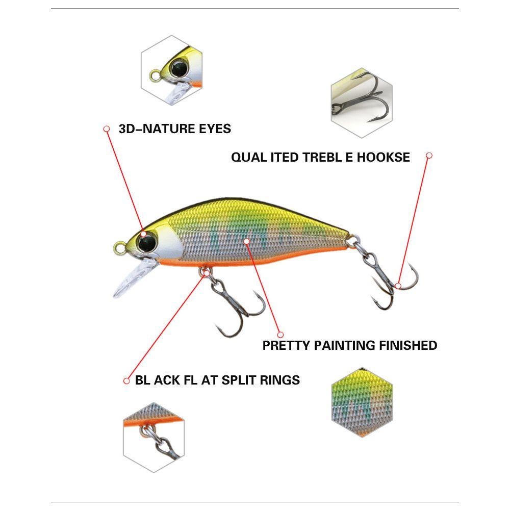 Solighter Umpan Pancing Hard Bait Bentuk Ikan Imitasi 45S MAX