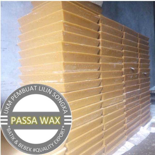 LILIN SONGKA BEBEK MALAM DUCK WAX GRADE 1 WARNA COKLAT PASSAWAX PABRIK