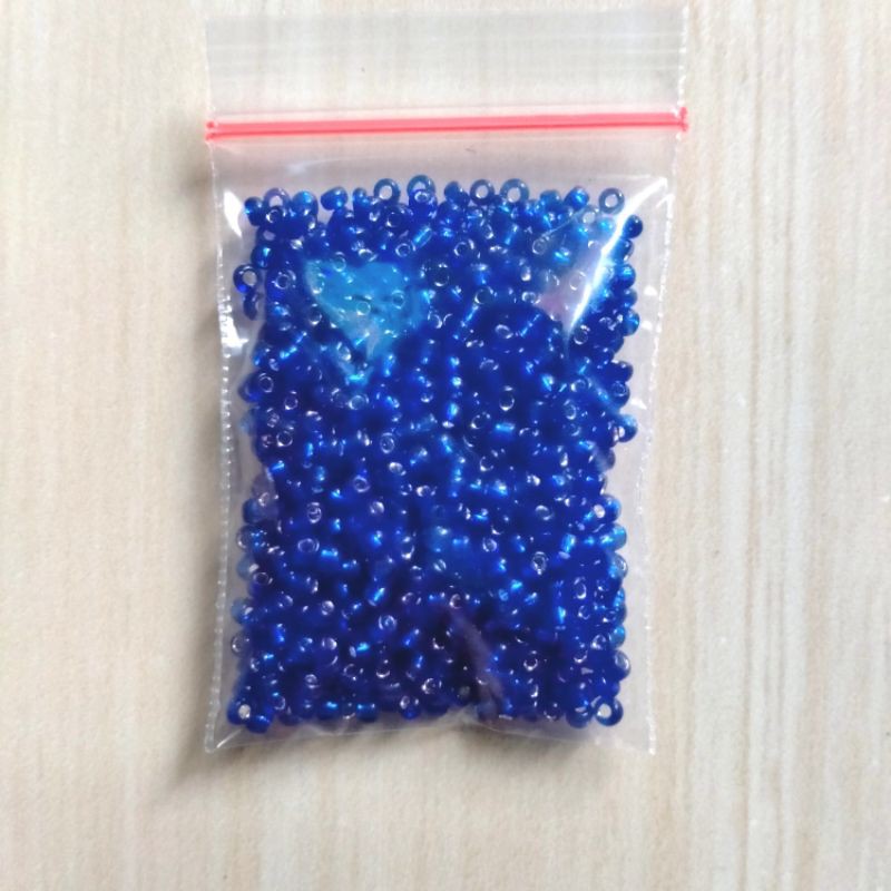 Manik Mote Payet Pasir 10 gram - Biru Tua