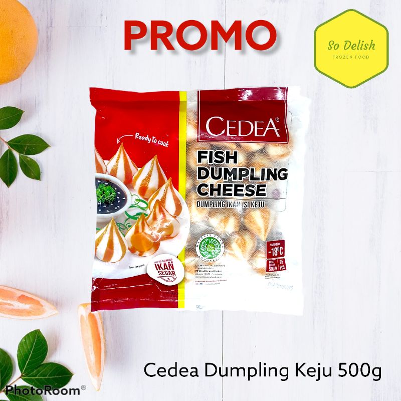 

Cedea Dumpling ikan isi keju isi 500g