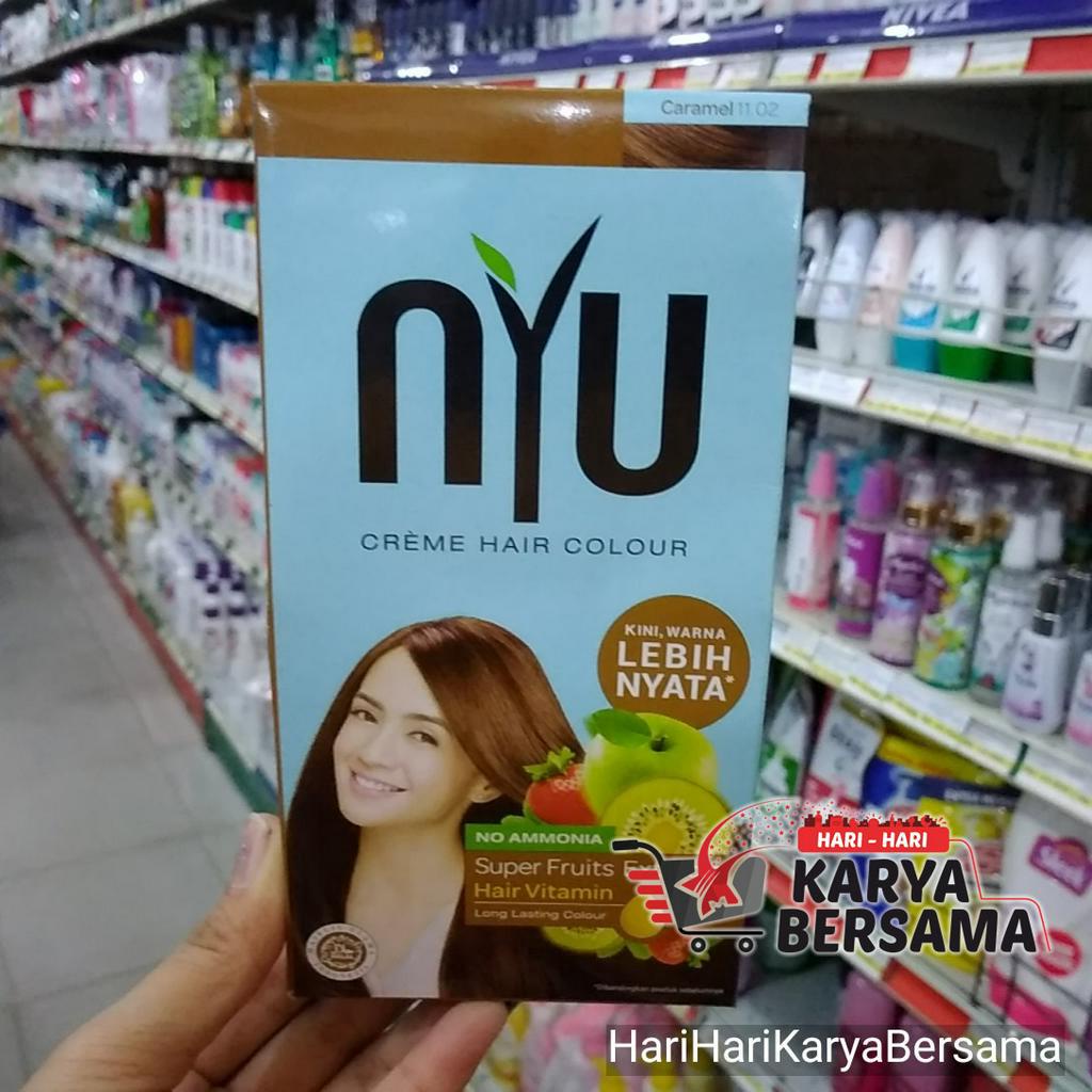 Jual Nyu Creme Hair Colour Caramel 11 02 Pewarna Rambut 30ml Shopee Indonesia