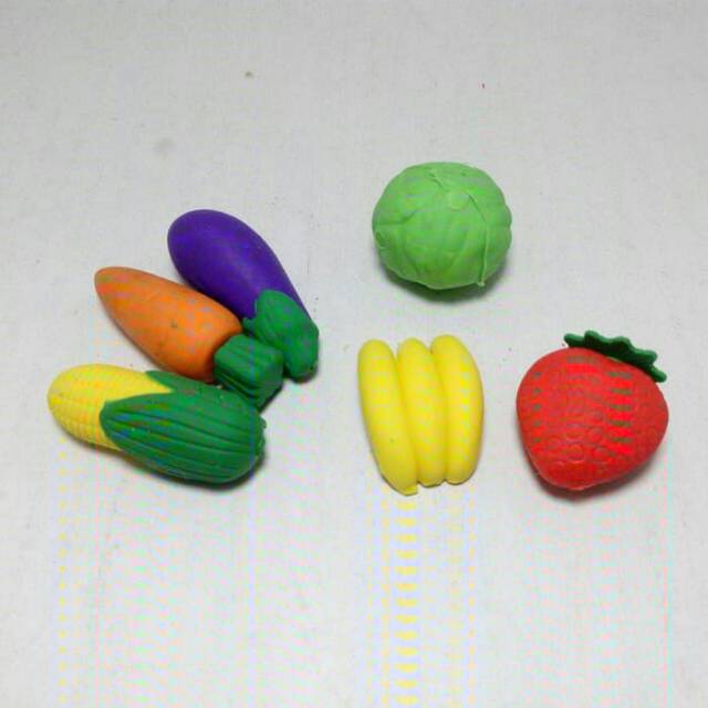 

Penghapus Buah Dan Sayur