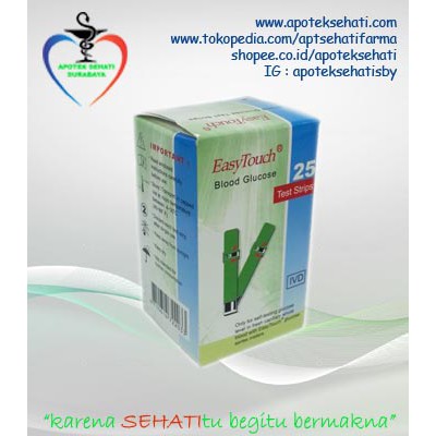 STRIP EASY TOUCH GLUCOSA GULA DARAH