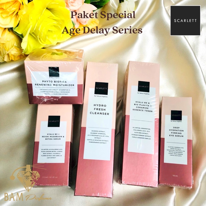 SCARLETT WHITENING AGE DELAY SERIES / SCARLETT AGE DELAY PAKAGE