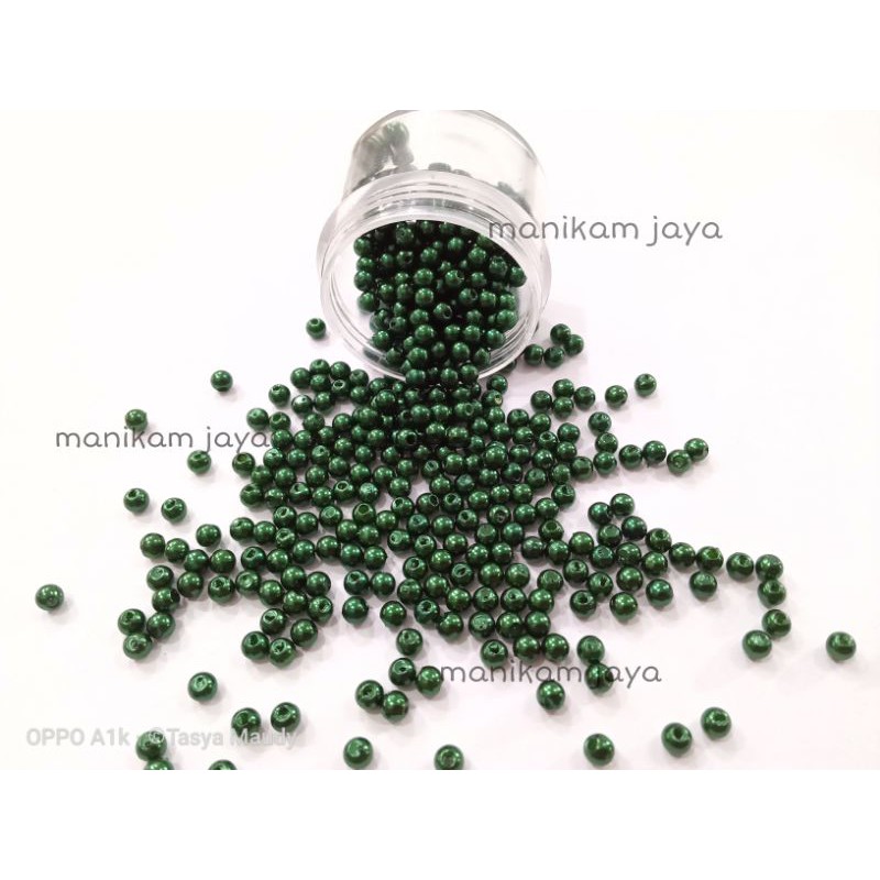 MUTIARA RINGAN RRC HIJAU EMERALD ±45gram kode*e14*