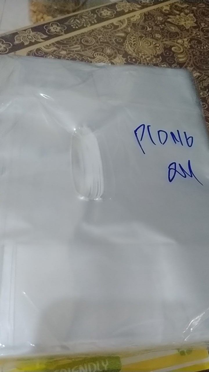 Kantong Plastik Pp Kresek Uk 24 Plong Bening Transparan Tebal