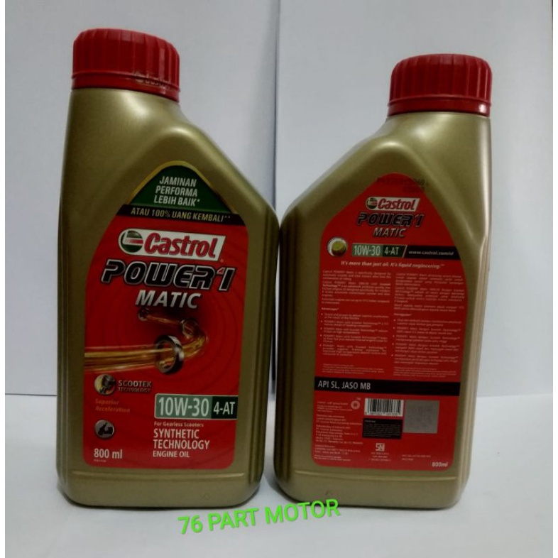 OLI CASTROL MATIC POWER 1 800ML ALL MOTOR MATIC