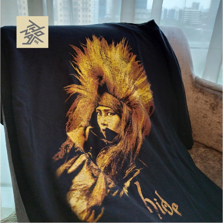 kaos vintage bootleg hide x-japan shirt XL