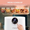 Mecoo air fryer digital low watt 4.5 - 5.5L penggorengan tanpa minyak