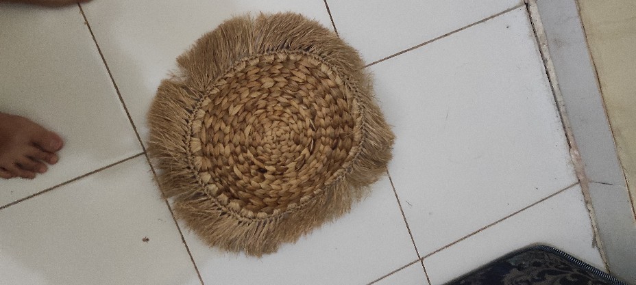 Placemats Enceng Gondok Rumbai