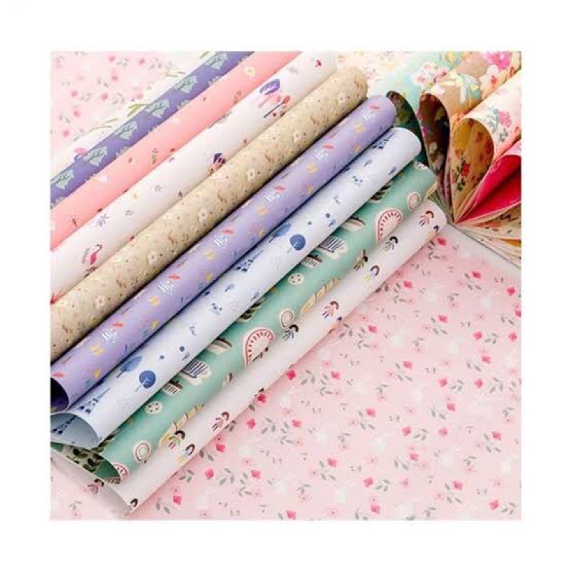 

Kertas kado cewe / cowo + Kartu ucapan