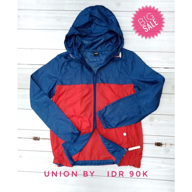 Preloved Union bay Size S Original ( jaket Running) No puring