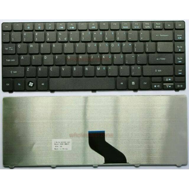 keyboard laptop acer aspire 3410 4250 4253 4336 4410 4745 4752 4736 4738