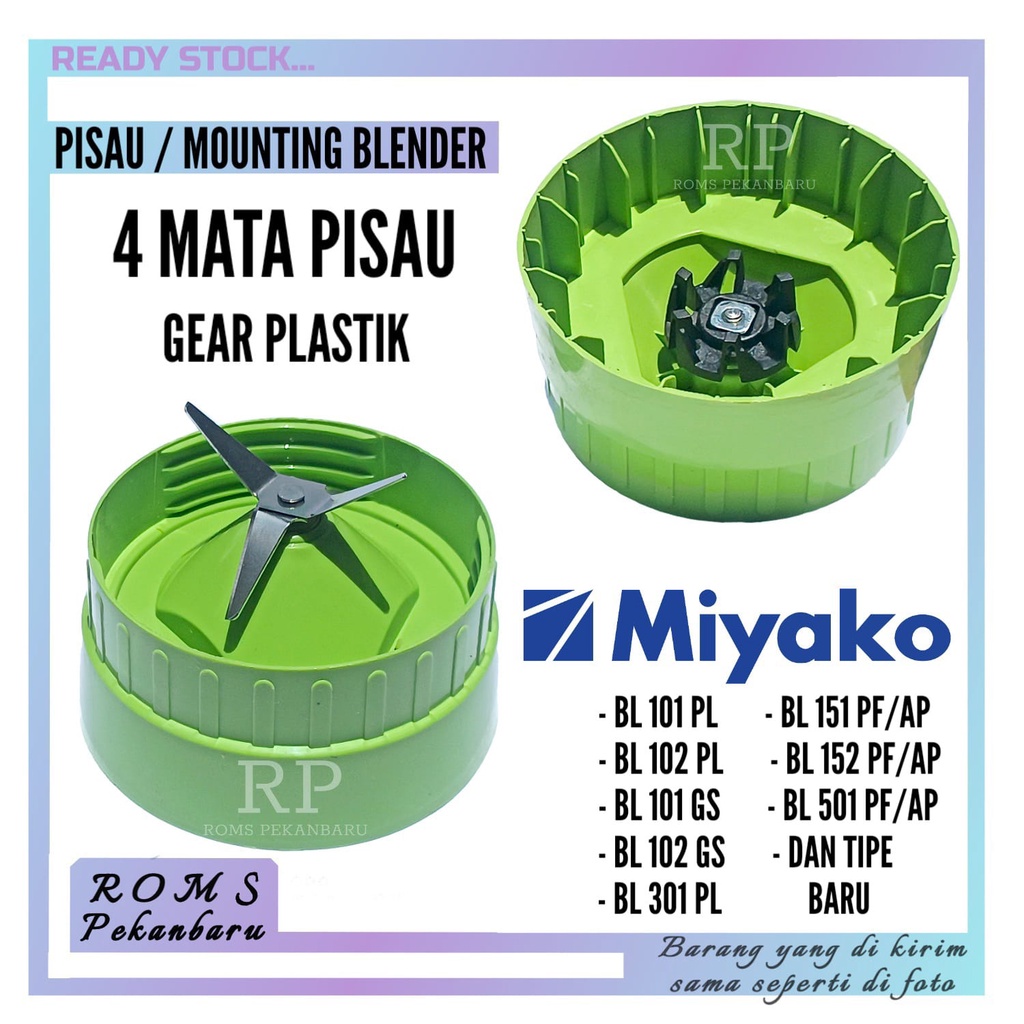 PISAU BLENDER MIYAKO-MOUNTING BLENDER MIYAKO- BLENDER MIYAKO