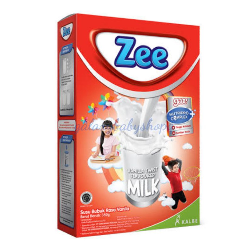 Zee Vanilla, Strawberry, Coklat 350gr