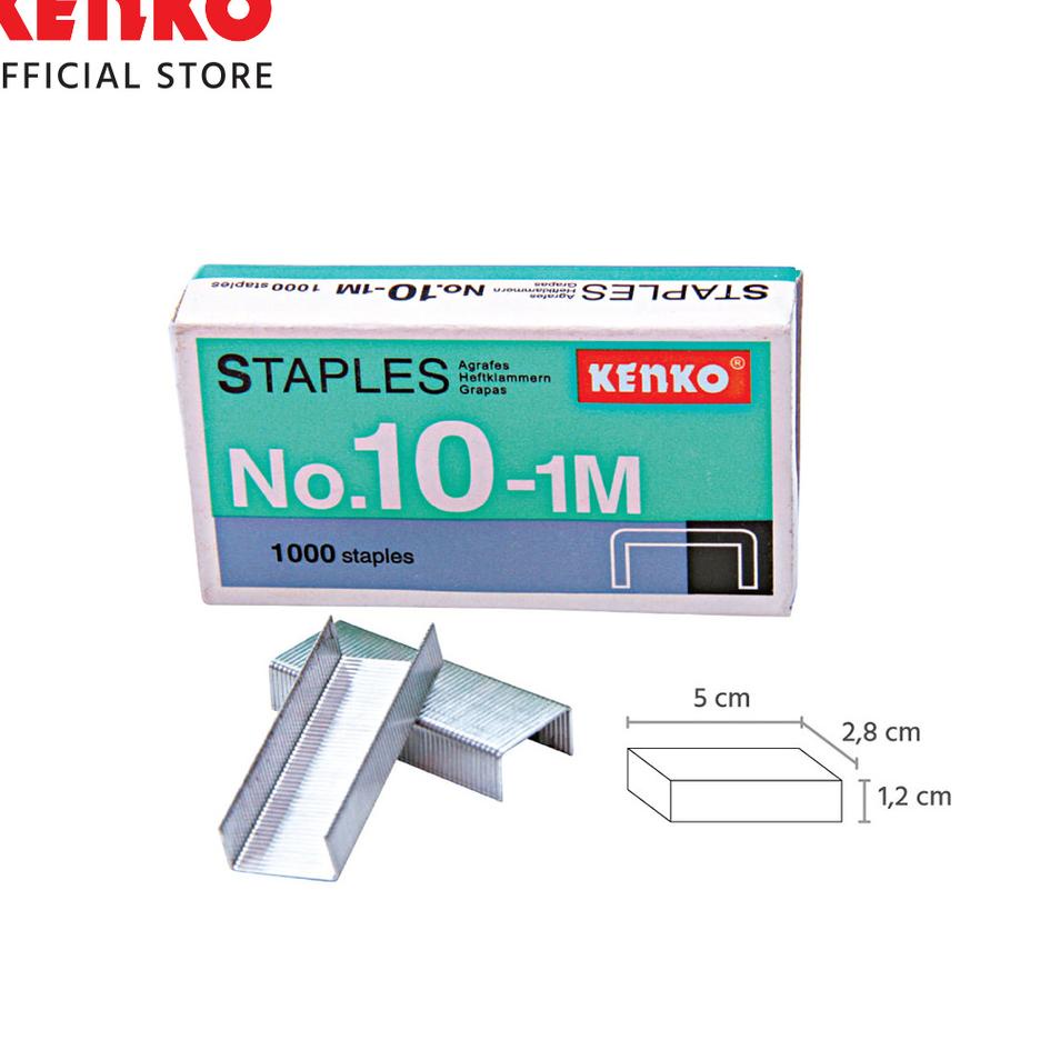 

Dapatkan Promo SOS Isi Staples Kecil KENKO No 10 (20 ktk) / Isi Stapler