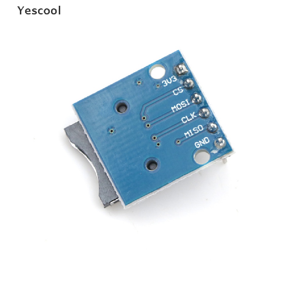 Yescool 2Pcs Modul Memory Card TF Mini SD Untuk Arduino ARM AVR