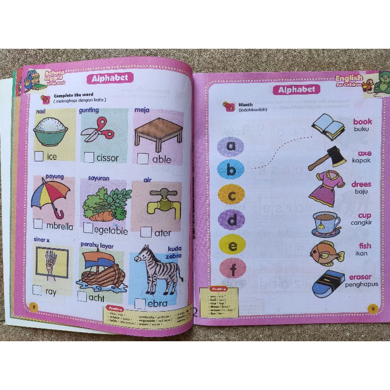 Download Buku Belajar Bahasa Inggris Paud dan Tk