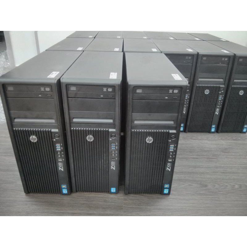 Dual LAN -  Ram 64Gb - PC Server Workstation Hp Z420 Xeon E5 2600 series For Server UNBK-2