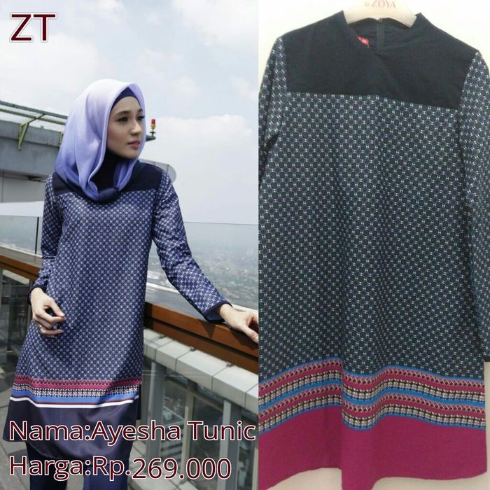 ZOYA TUNIK WANITA - AYESHA TUNIC