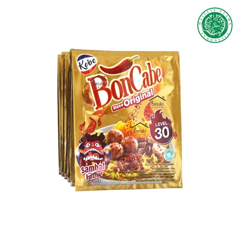 

bon cabe saset level 30