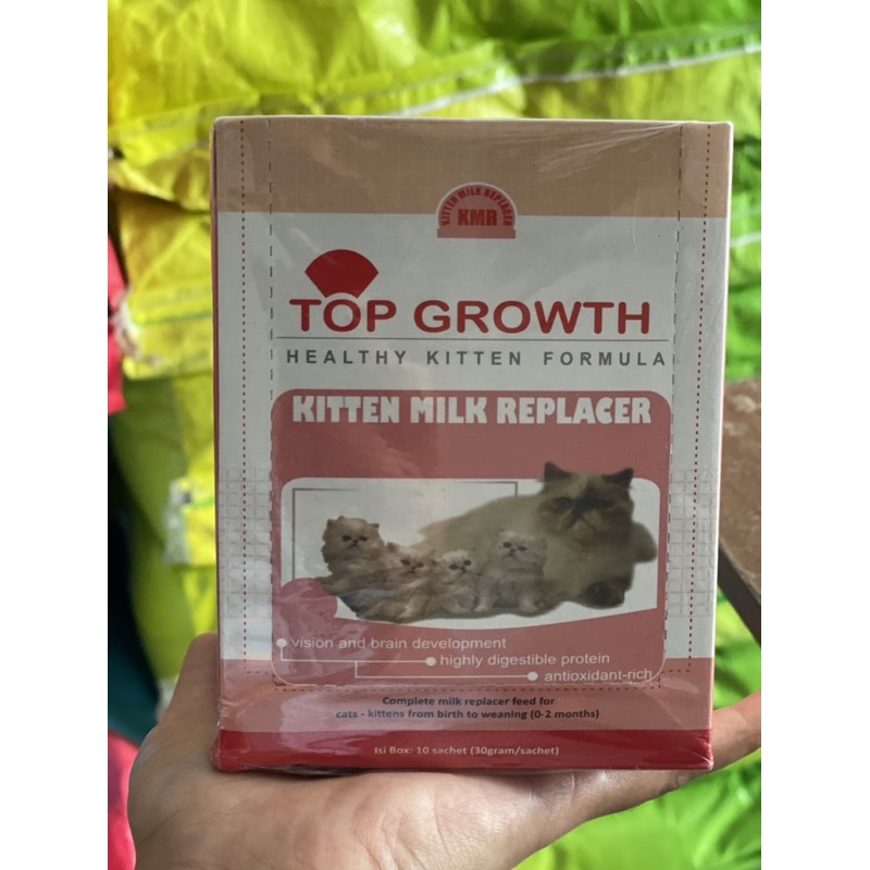 TOP GROWTH KITTEN MILK REPLACER SUSU ANAK KUCING