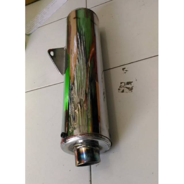 knalpot SATRIA FU ORI SUZUKI CKD .BOBOKAN SUARA BASS.