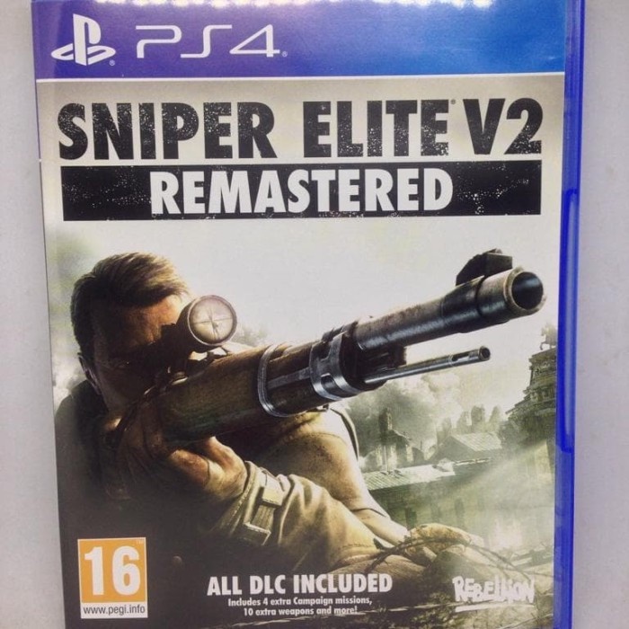 BD PS4 Sniper Elite V2 Remastered