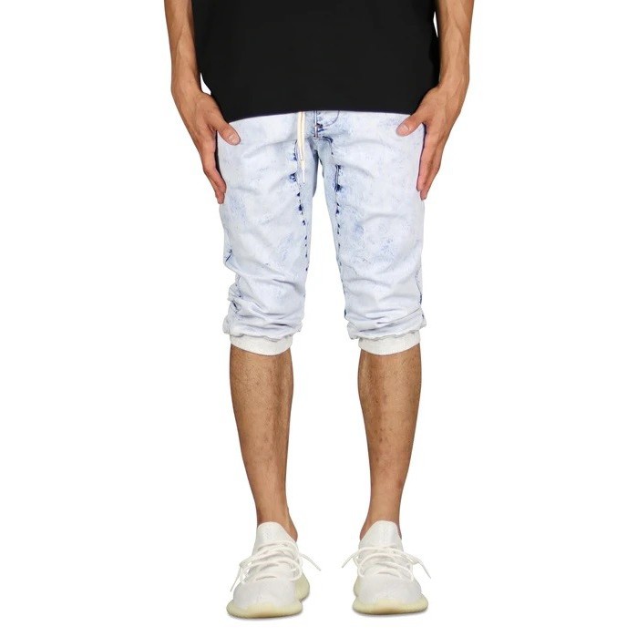 Hyperdenim Ella Cargo Short - Acid Blue (HS010)