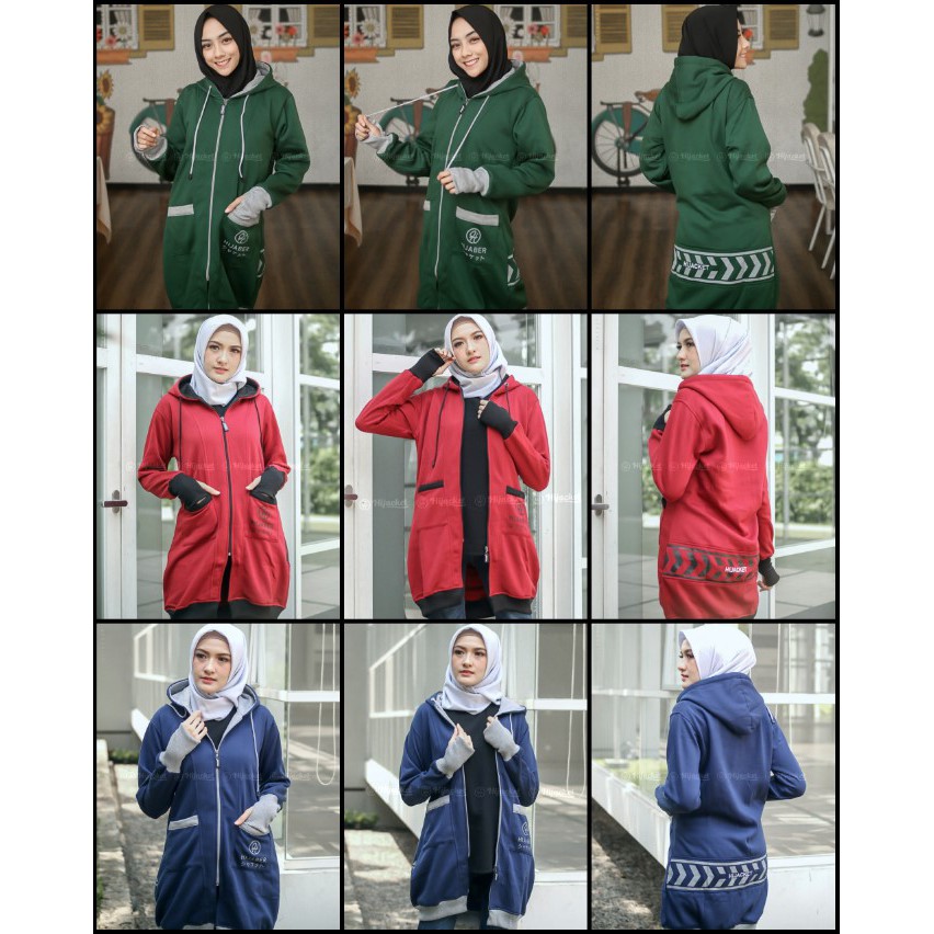 ⭐️GRATIS ONGKIR⭐️ HIJACKET YUKATA Jaket Wanita Muslimah-3