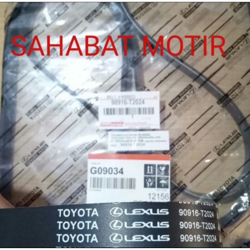 vanbelt tali kipas innova bensin furtuner hilux bensin