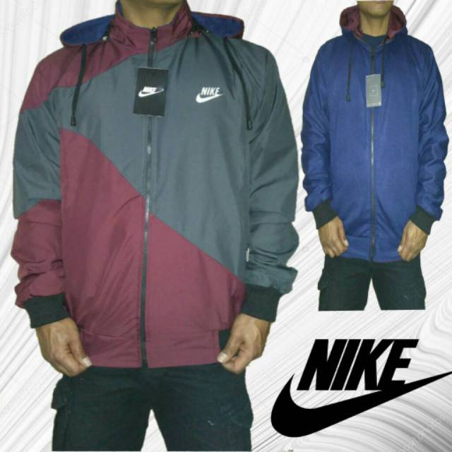 jaket bolak balik 2in1