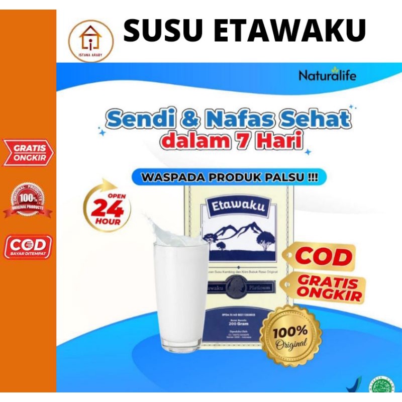 

ETAWAKU/SUSU KAMBING ETAWA/SUSU KAMBING/SUSU BUBUK/SUSU/ORIGINAL/SUSU TERLARIS