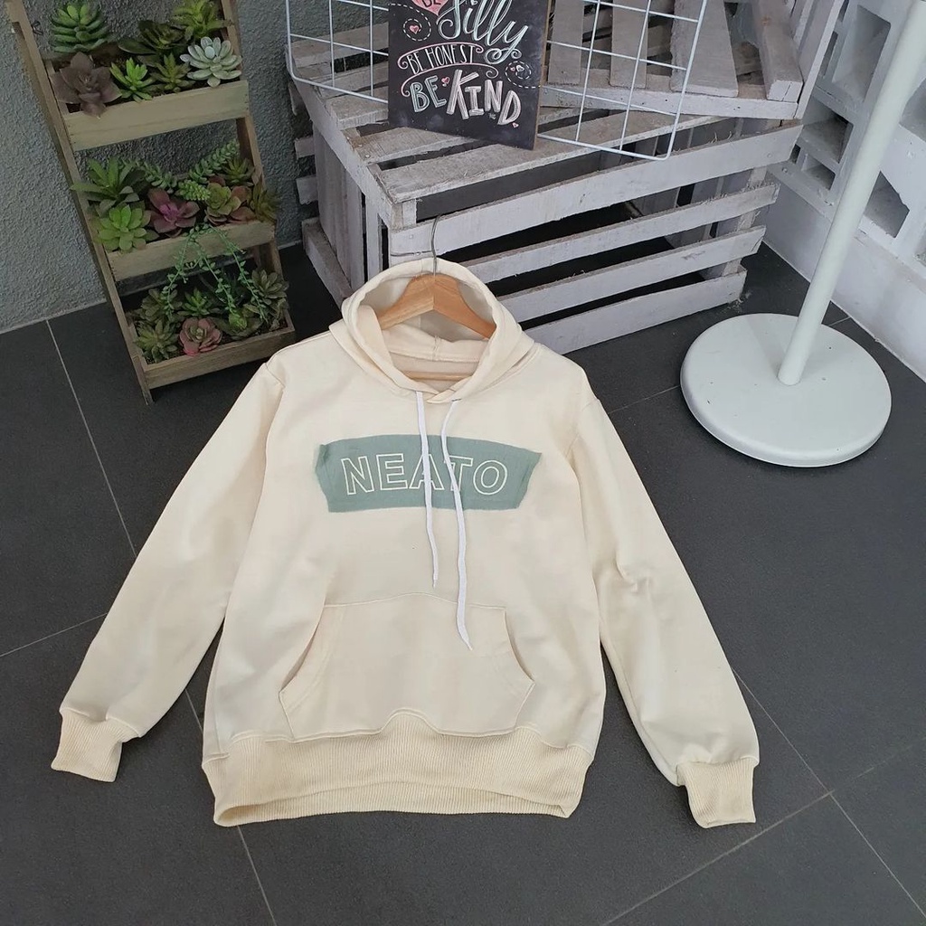 Hoodie Terbaru Wanita Neato Bahan Pleece Terbaru