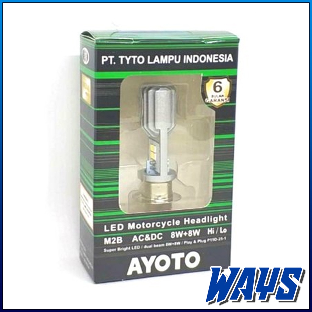 L108 |  Lampu Depan LED H6 Motor Mio Soul GT Beat Vario Xride Jupiter Revo Supra X 125 Satria FU