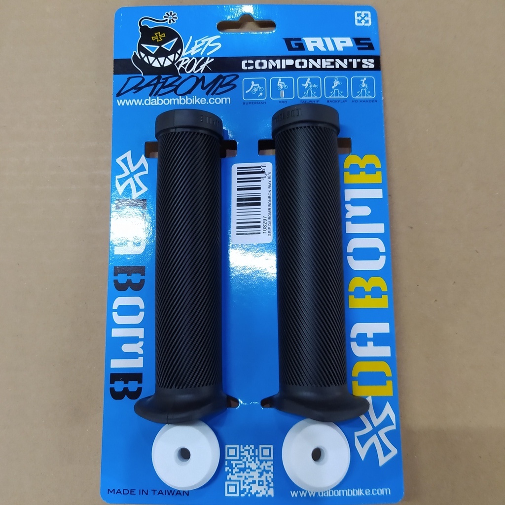 Hand Grip Sepeda Dabomb Bonbon BMX Black not relic ritchey tioga