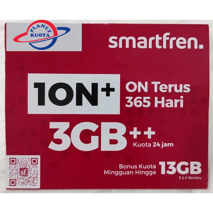 Kartu Perdana Data Smartfren 1ON+
