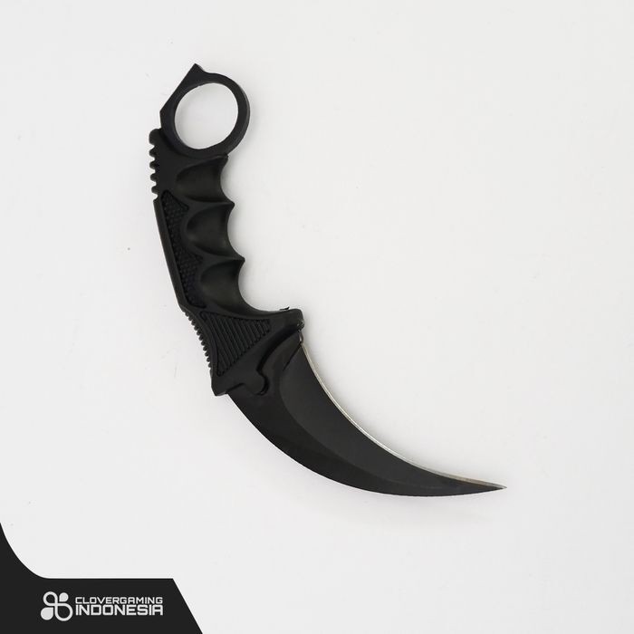 Premium Karambit Knife Black || CSGO Counter Strike Knife Case Pisau