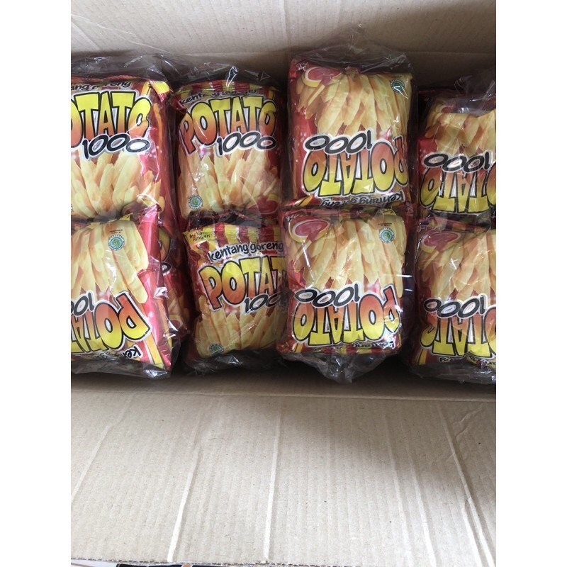 

kentang goreng potato 1000 1pack isi 10pcs